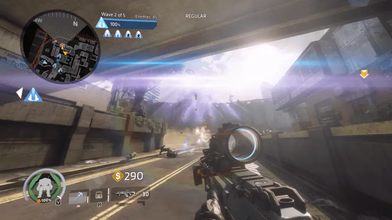 Cloak Drone in flight