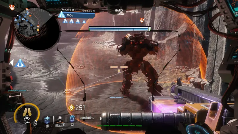 Ion back view with dome shield