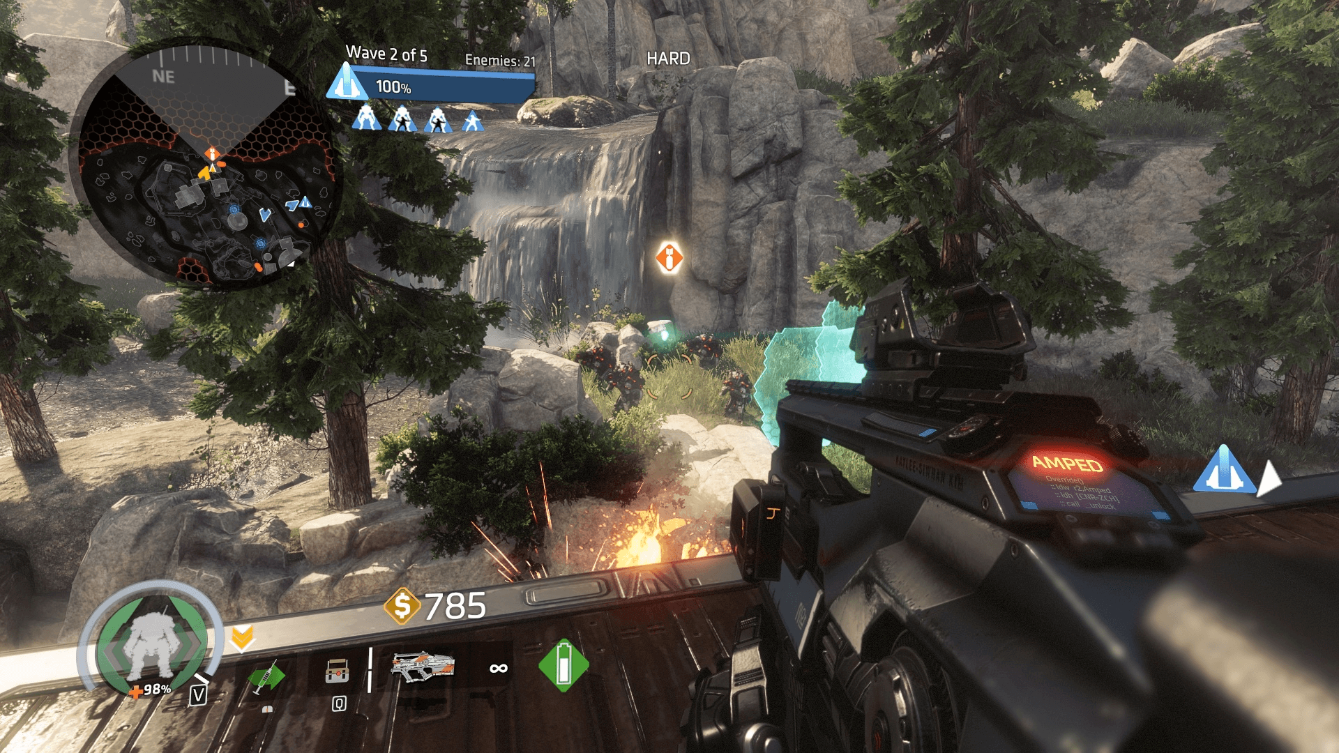 Motar Specter at a distance