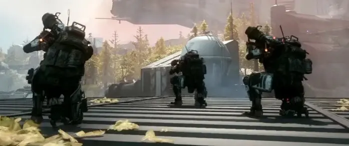 Motar Specter on a rooftop