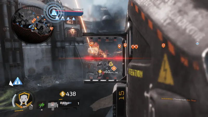 Scorch front view with thermal shield