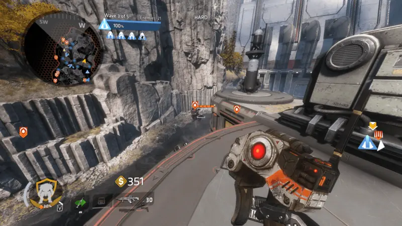 Scorch view at a distance