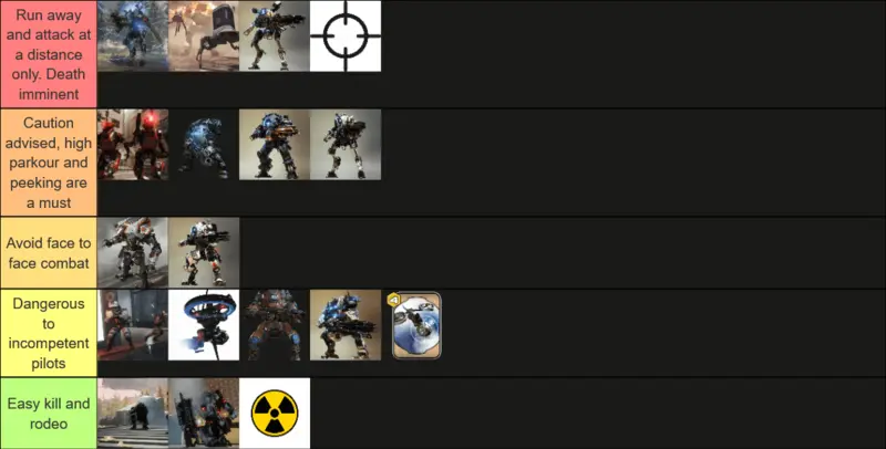 Pilot Tierlist